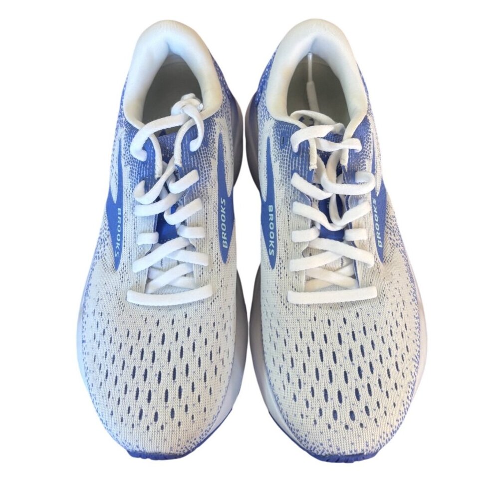 Brooks Ghost 16 Neutral Running Shoes White and Blue Size 6 New In Box - Picture 7 of 9